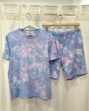 Load image into Gallery viewer, PINK N BLUE Black Label tie-dye organic cotton t-shirt
