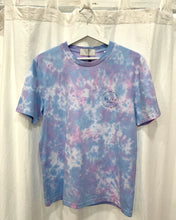Load image into Gallery viewer, PINK N BLUE Black Label tie-dye organic cotton t-shirt