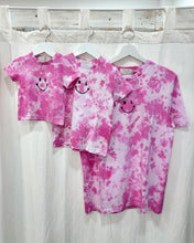 Load image into Gallery viewer, BL LOLLI PINK tie-dye organic cotton t-shirt