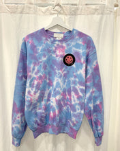 Load image into Gallery viewer, PINK N BLUE tie-dye sweatshirt