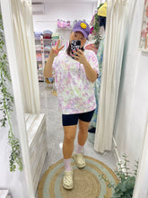 Load image into Gallery viewer, ANGEL COTTON CANDY tie-dye organic cotton t-shirt