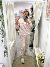 Load image into Gallery viewer, DUSTY & PINK tie-dye jogger pants