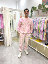 Load image into Gallery viewer, DUSTY & PINK tie-dye jogger pants