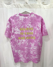 Load image into Gallery viewer, ANGEL BUBBLE PINK tie-dye organic cotton t-shirt