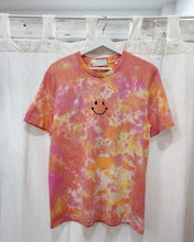 Load image into Gallery viewer, BL STRAWBERRY CITRUS tie-dye organic cotton t-shirt