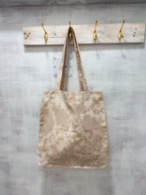Load image into Gallery viewer, MOCHA CREAM tie-dye tote bag