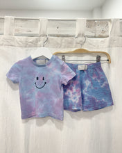 Load image into Gallery viewer, BABY & KIDS PINK N BLUE MUSLIN tie-dye shorts