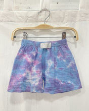 Load image into Gallery viewer, BABY & KIDS PINK N BLUE MUSLIN tie-dye shorts