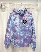 Load image into Gallery viewer, PINK N BLUE tie-dye hoodie