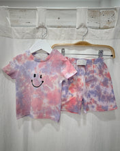 Load image into Gallery viewer, BABY & KIDS TROPICAL SUNSET MUSLIN tie-dye shorts