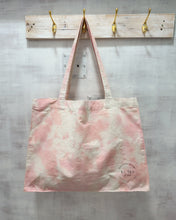Load image into Gallery viewer, PINK KISS tie-dye tote bag XL