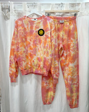 Load image into Gallery viewer, STRAWBERRY CITRUS tie-dye jogger pants