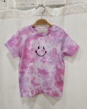 Load image into Gallery viewer, BABY & KIDS BL PINKY VIOLET tie-dye organic cotton t-shirt