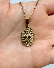 Load image into Gallery viewer, MARY & JESUS GOLD necklace