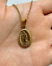 Load image into Gallery viewer, OUR LADY GUADALUPE GOLD necklace