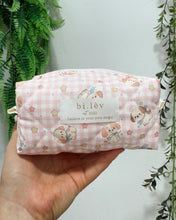 Load image into Gallery viewer, PUPPY STAR BOXY padded handmade pouch