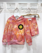 Load image into Gallery viewer, BABY & KIDS STRAWBERRY CITRUS tie-dye jogger shorts