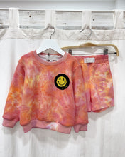 Load image into Gallery viewer, BABY & KIDS STRAWBERRY CITRUS tie-dye jogger shorts