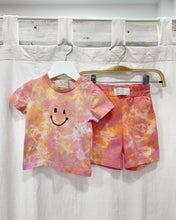 Load image into Gallery viewer, BABY & KIDS STRAWBERRY CITRUS tie-dye jogger shorts