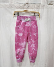 Load image into Gallery viewer, BABY & KIDS BL BUBBLE PINK tie-dye jogger pants