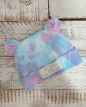 Load image into Gallery viewer, BABY SUGAR CANDY tie-dye Bear Beanie