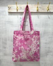 Load image into Gallery viewer, LOLLI PINK tie-dye tote bag