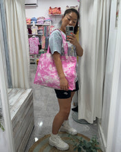 Load image into Gallery viewer, LOLLI PINK tie-dye tote bag XL