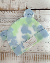 Load image into Gallery viewer, BABY OCEAN WHISPER tie-dye Bear Beanie