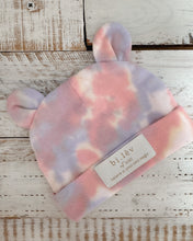 Load image into Gallery viewer, BABY TROPICAL SUNSET tie-dye Bear Beanie