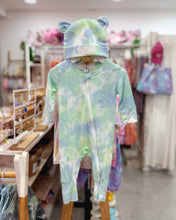 Load image into Gallery viewer, BABY OCEAN WHISPER tie-dye romper