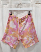Load image into Gallery viewer, LEMON ROSÈ tie-dye jogger shorts