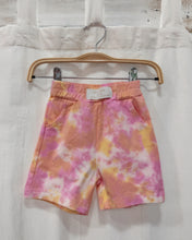 Load image into Gallery viewer, BABY & KIDS LEMON ROSÈ tie-dye jogger shorts