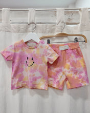 Load image into Gallery viewer, BABY & KIDS BL LEMON ROSÈ tie-dye organic cotton t-shirt