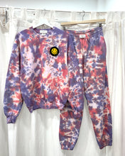 Load image into Gallery viewer, TROPICAL SUNSET tie-dye sweatshirt