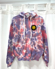 Load image into Gallery viewer, TROPICAL SUNSET tie-dye hoodie