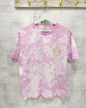 Load image into Gallery viewer, ANGEL PINK ROSE tie-dye organic cotton t-shirt