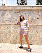 Load image into Gallery viewer, SUNSHINE Organic Cotton Tie Dye T-shirt Dress