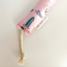 Load image into Gallery viewer, LLAMA handmade cat kicker.