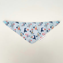Load image into Gallery viewer, Llama + Pelican reversible pet bandana. Handmade.