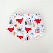 Load image into Gallery viewer, White fox pet bandana. Handmade.