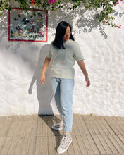 Load image into Gallery viewer, Mint GOTS certified organic cotton basic t-shirt