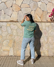 Load image into Gallery viewer, Dusty mint GOTS certified organic cotton basic t-shirt