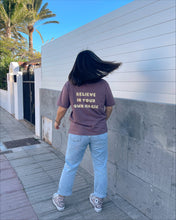 Load image into Gallery viewer, Dusty rose GOTS certified organic cotton basic t-shirt