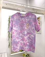 Load image into Gallery viewer, ANGEL PURPLE PINK tie-dye organic cotton t-shirt