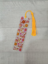 Load image into Gallery viewer, HAPPY DAISY RAINBOW handmade bookmark
