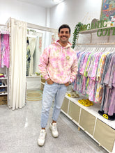 Load image into Gallery viewer, DUSTY &amp; PINK tie-dye hoodie
