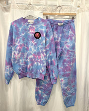 Load image into Gallery viewer, PINK N BLUE tie-dye jogger pants
