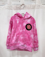 Load image into Gallery viewer, BABY &amp; KIDS BL BUBBLE PINK tie-dye hoodie
