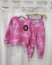 Load image into Gallery viewer, BABY &amp; KIDS BL BUBBLE PINK tie-dye sweatshirt
