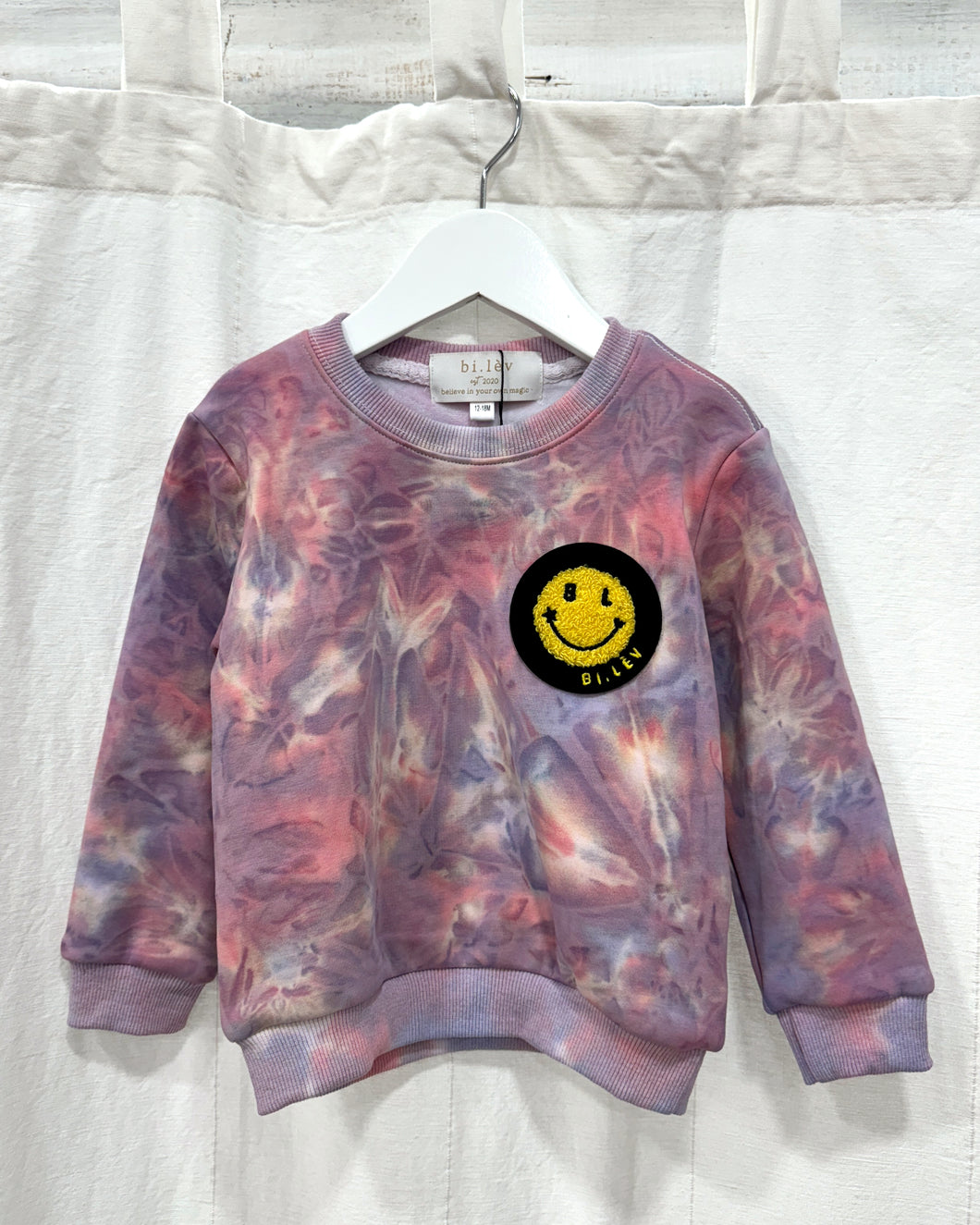 BABY & KIDS BL TROPICAL SUNSET tie-dye sweatshirt
